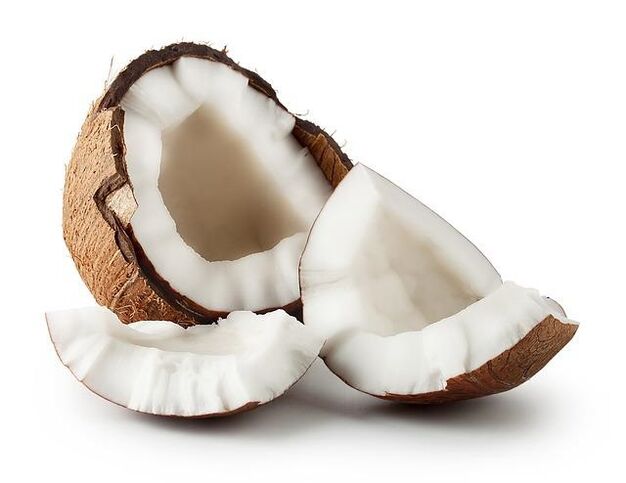 Coconut oil is contained in the cream Keramin